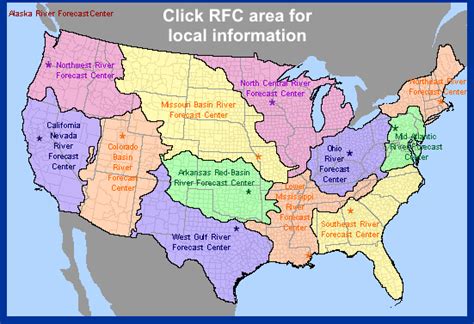 National Observations. . Nws river forecast centers